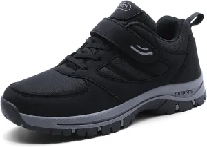Teresad Shoes Men Comfortable Waterproof Orthopedic Walking Hiking Shoes