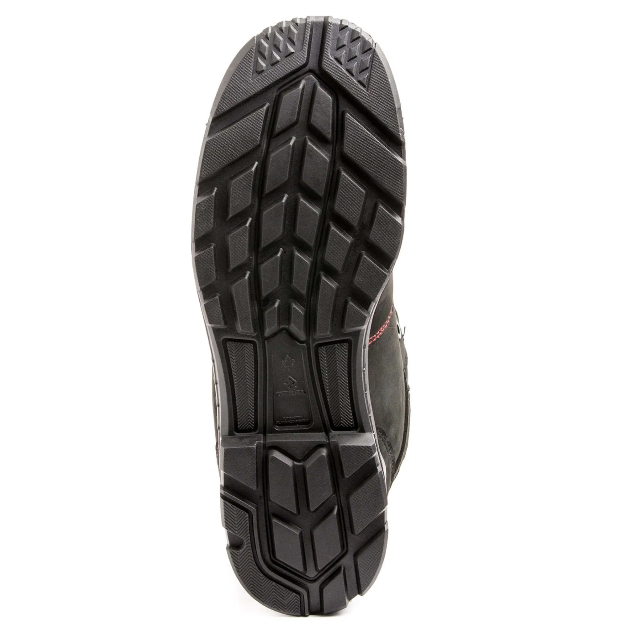 Terra Men's Safety Work Boots Barricade 8" Leather Waterproof with Metguard Composite Toe and Plate | Sizes 7-14