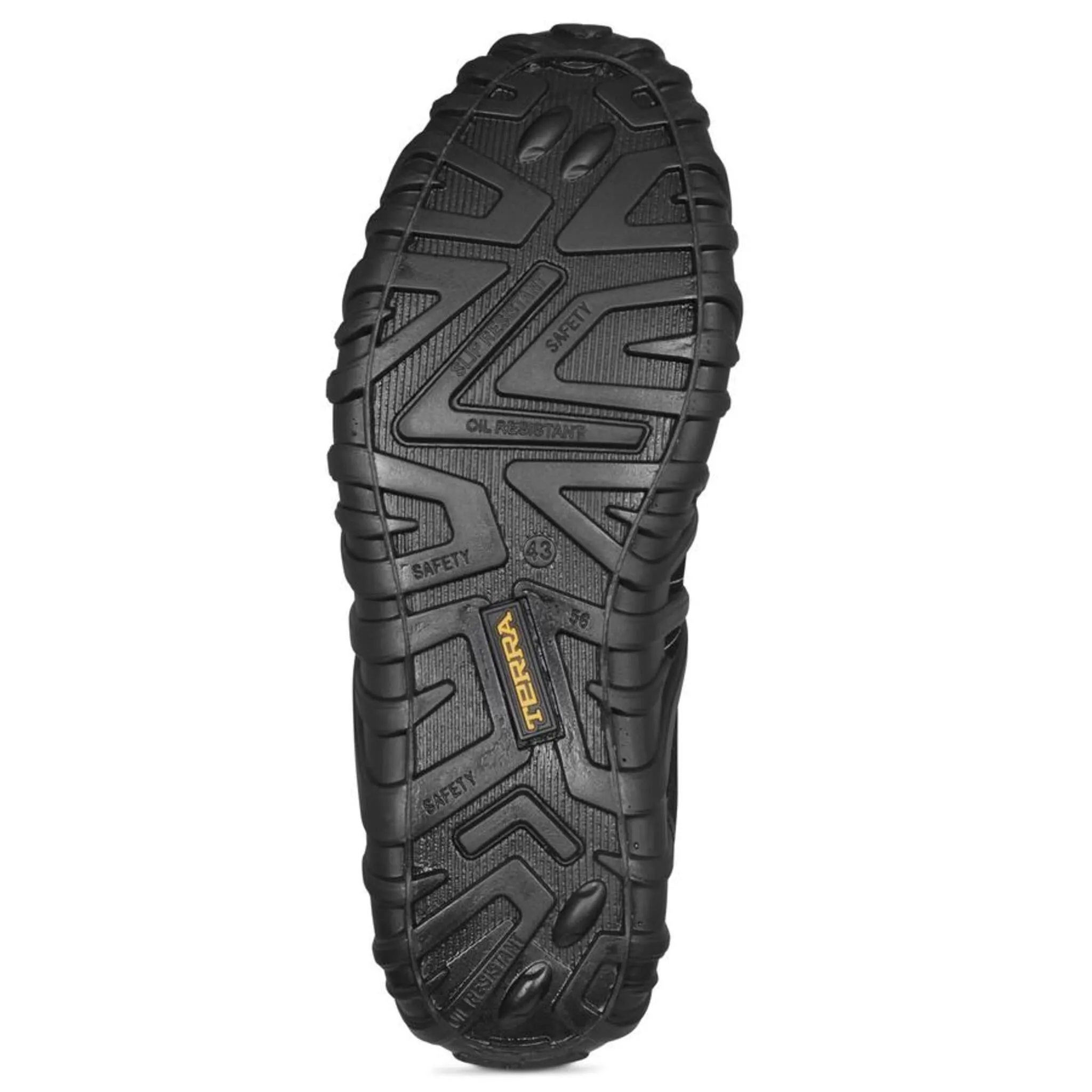 Terra Men's Safety Work Shoe Spider X Suede and Nubuck Leather Water Resistant with Metal Free Composite Toe | Sizes 7-13