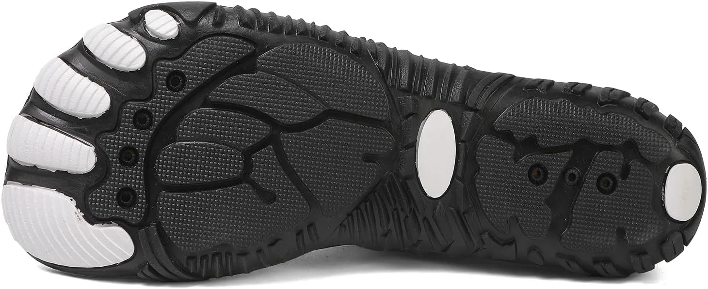 Thatrich Womens Hike Barefoot Shoes Breathable Athletic Running Men Wide Toe Box Non Slip Water Proof Work Shoe Vacation Beach Grounded Footwear Slip-On Lightweight Comfy Hiking Sneakers for Unisex
