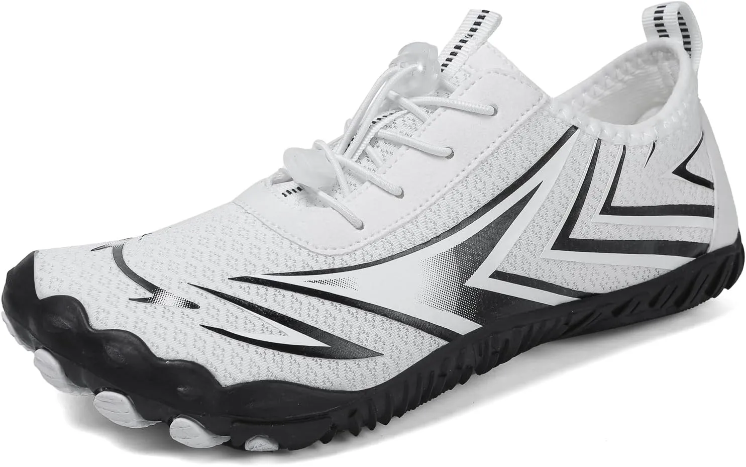 Thatrich Womens Hike Barefoot Shoes Breathable Athletic Running Men Wide Toe Box Non Slip Water Proof Work Shoe Vacation Beach Grounded Footwear Slip-On Lightweight Comfy Hiking Sneakers for Unisex