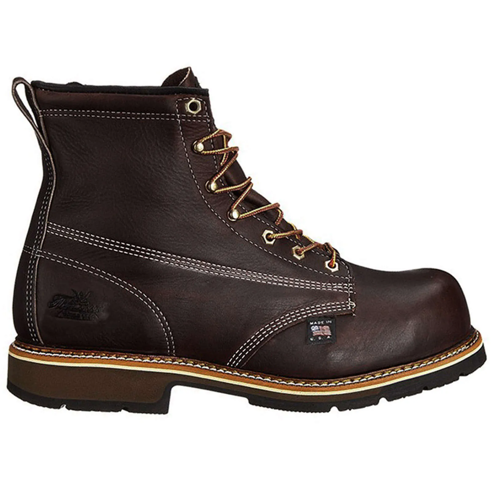 Thorogood American Heritage 6 Inch Plain Toe Men's Safety Toe Boots
