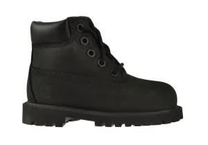 Timberland 6 Inch Premium Baby Toddlers Boots Black