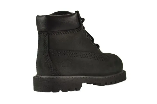 Timberland 6 Inch Premium Baby Toddlers Boots Black