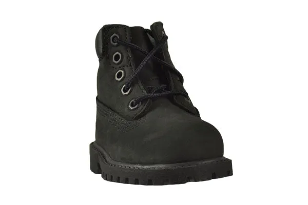 Timberland 6 Inch Premium Baby Toddlers Boots Black