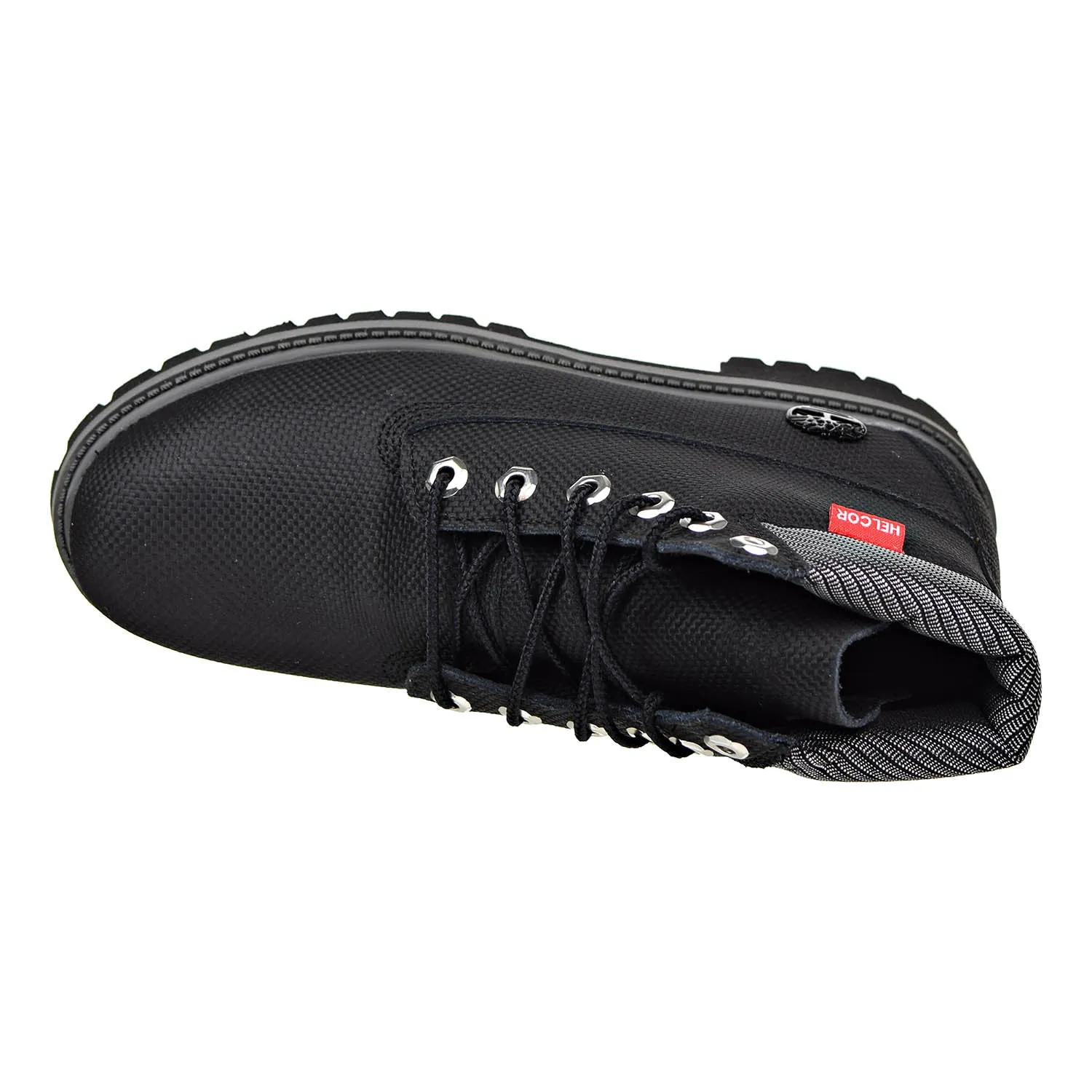 Timberland 6 Inch Premium Waterproof BT relief Big kids Boots Black