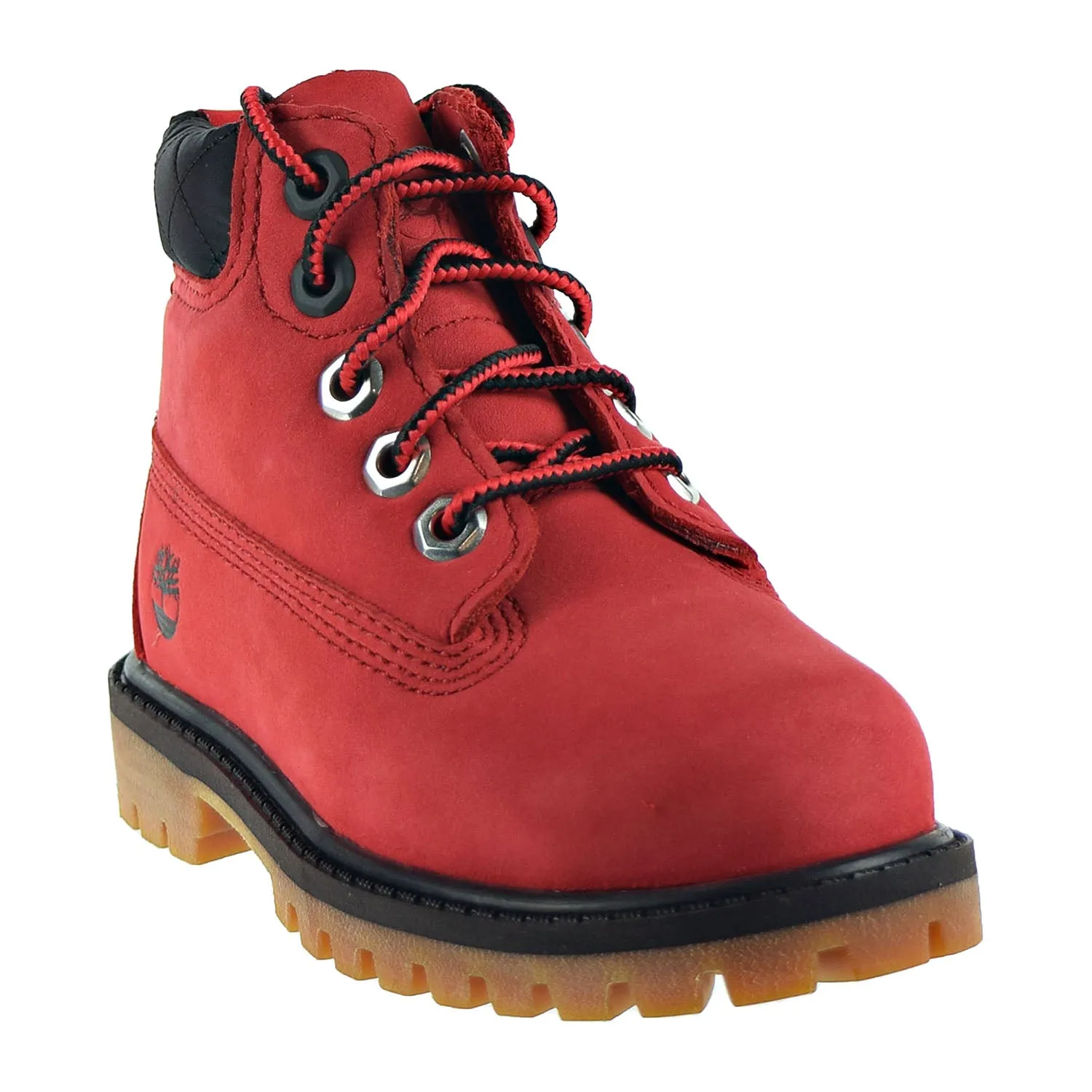 Timberland Chicago Bulls 6-Inch Premium Wp Toddlers' Boot Medium Red Nubuck