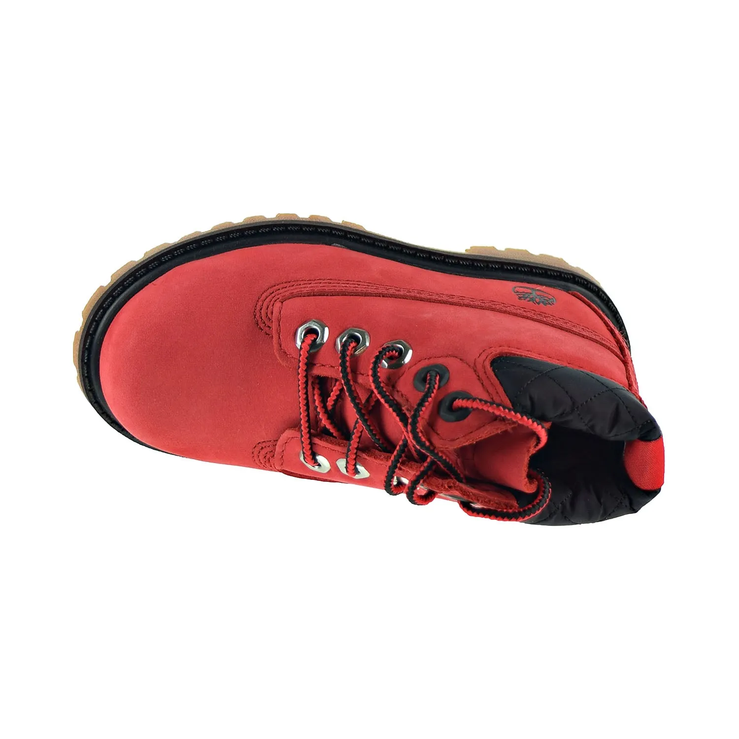 Timberland Chicago Bulls 6-Inch Premium Wp Toddlers' Boot Medium Red Nubuck