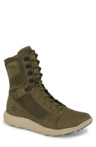 Timberland Flyroam TB0A10AL Men's Green Waterproof Tactical Boots Shoes HS1665