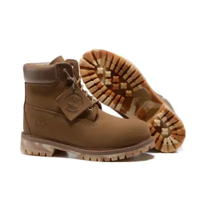 Timberland Icon 6-inch Premium With Camo Outsole Camel Waterproof Boots
