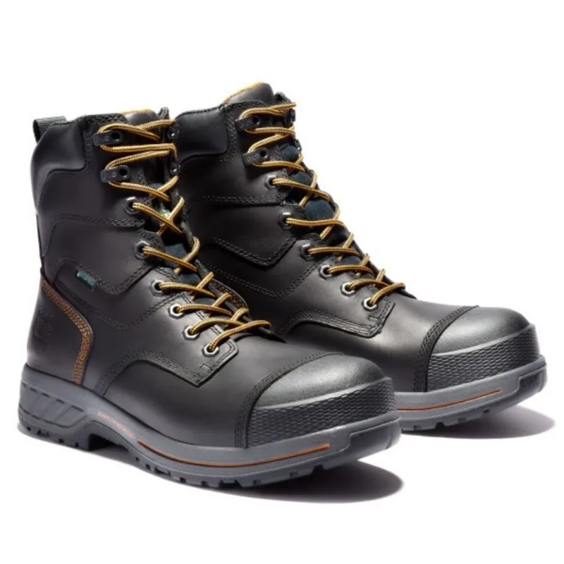 Timberland PRO Endurance HD Men's 8" Waterproof Composite Toe CSA Work Boot A1Q6Z - black