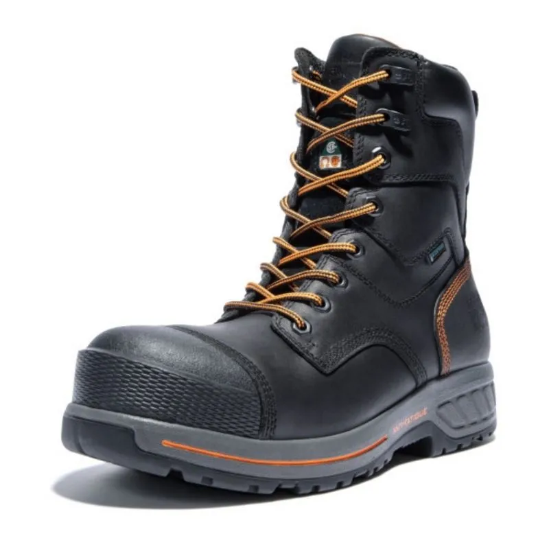Timberland PRO Endurance HD Men's 8" Waterproof Composite Toe CSA Work Boot A1Q6Z - black