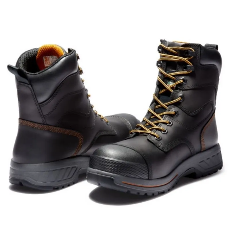 Timberland PRO Endurance HD Men's 8" Waterproof Composite Toe CSA Work Boot A1Q6Z - black
