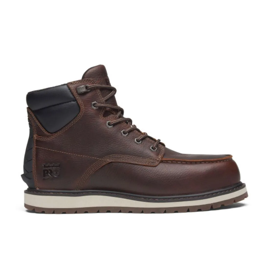 Timberland PRO Irvine Men's 6" Alloy Toe Wedge Work Boot TB0A44XG214 - Brown