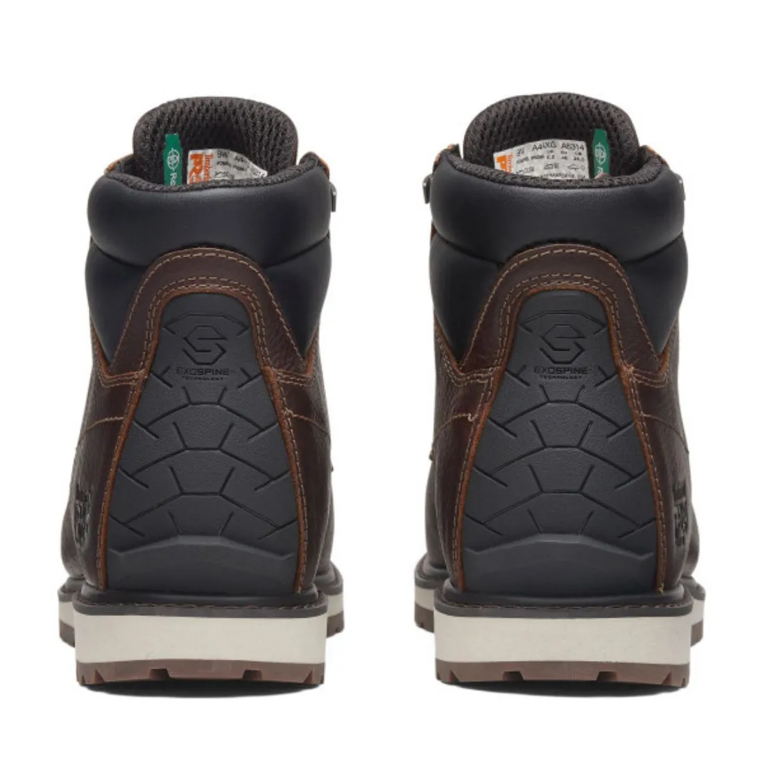 Timberland PRO Irvine Men's 6" Alloy Toe Wedge Work Boot TB0A44XG214 - Brown