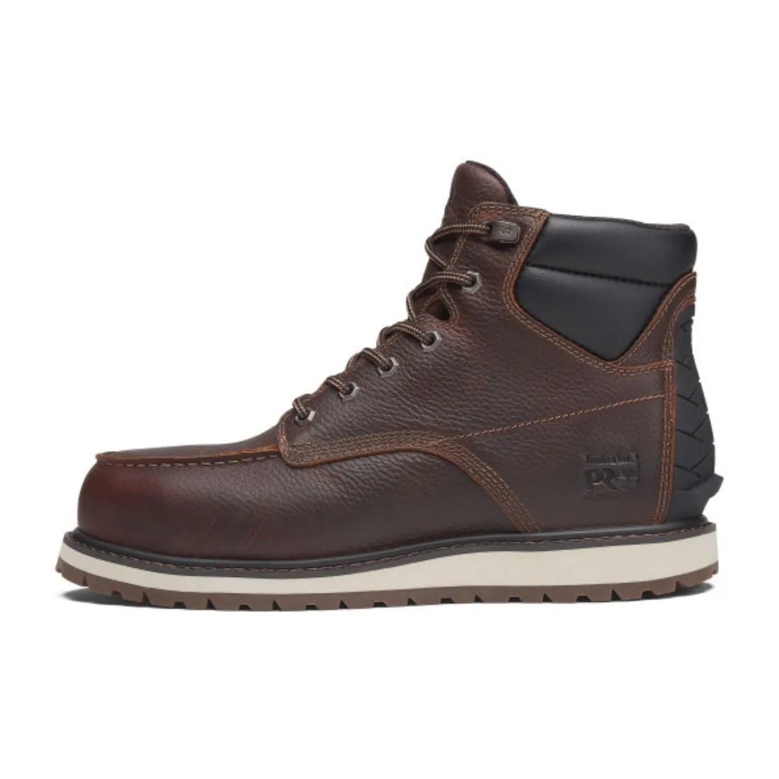 Timberland PRO Irvine Men's 6" Alloy Toe Wedge Work Boot TB0A44XG214 - Brown