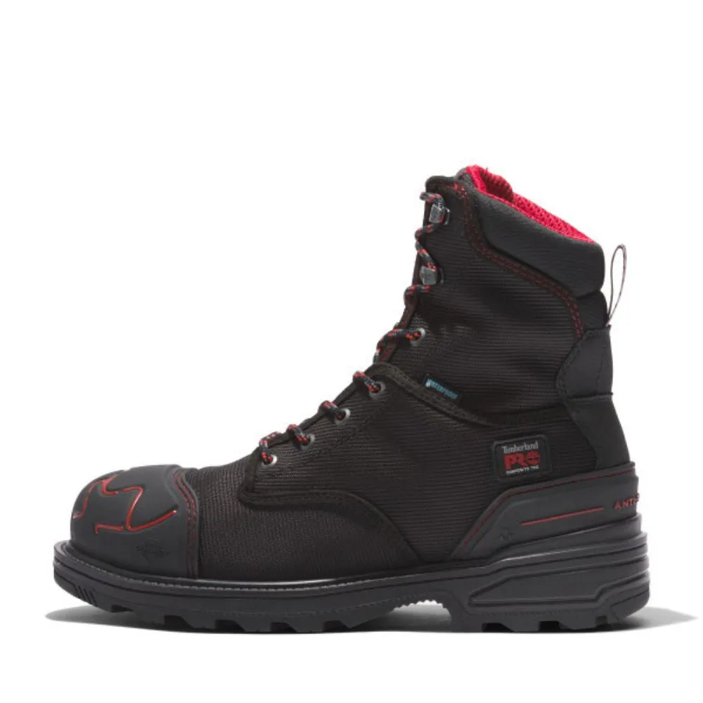Timberland PRO Magnitude Men's 8" WP Insulated Ballistic Nylon Composite Toe Work Boot TB0A5SV1001 - Black