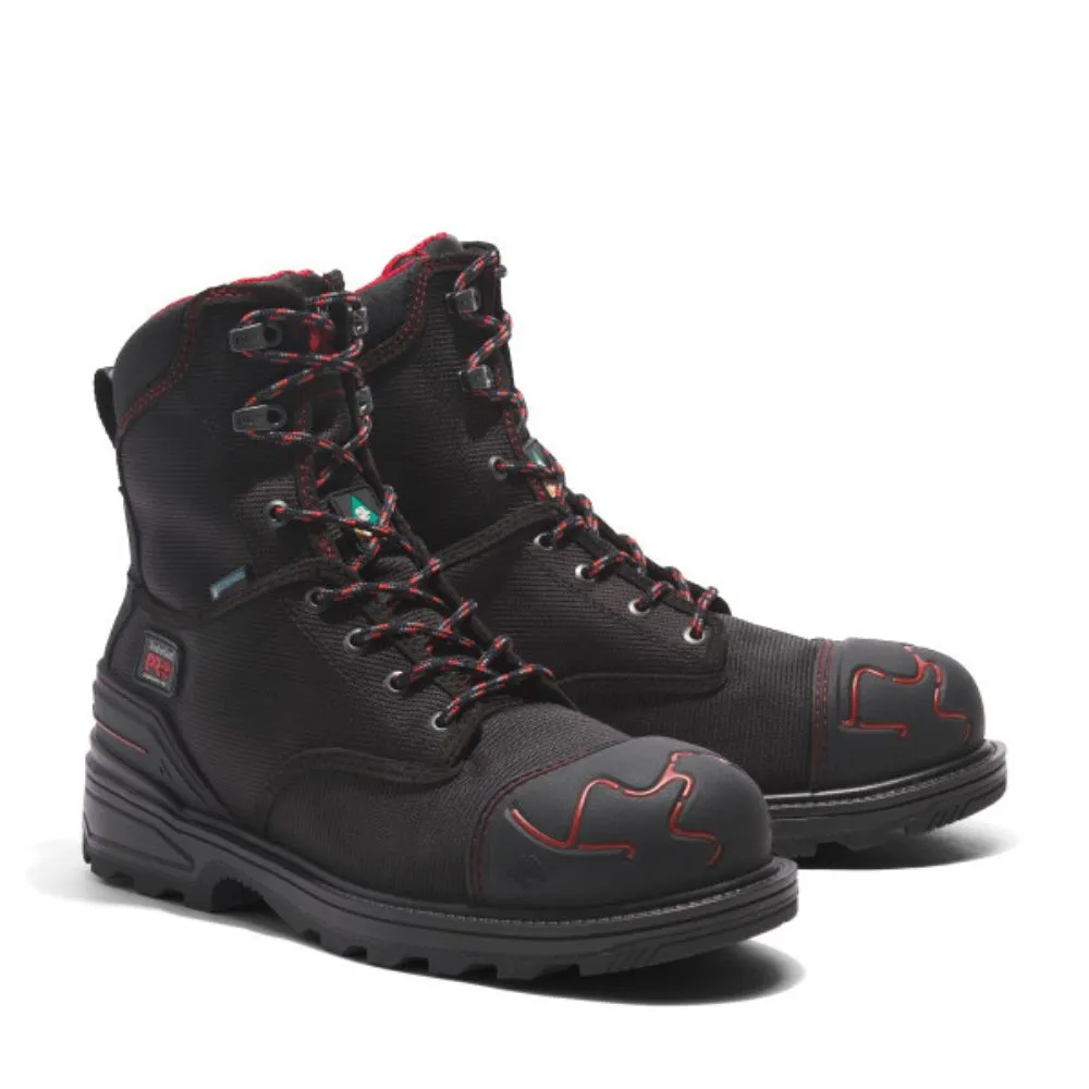 Timberland PRO Magnitude Men's 8" WP Insulated Ballistic Nylon Composite Toe Work Boot TB0A5SV1001 - Black