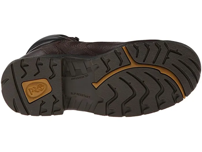 Timberland Pro Men's 6" Titan Waterproof Alloy Toe Work Boot - Dark Brown 26078