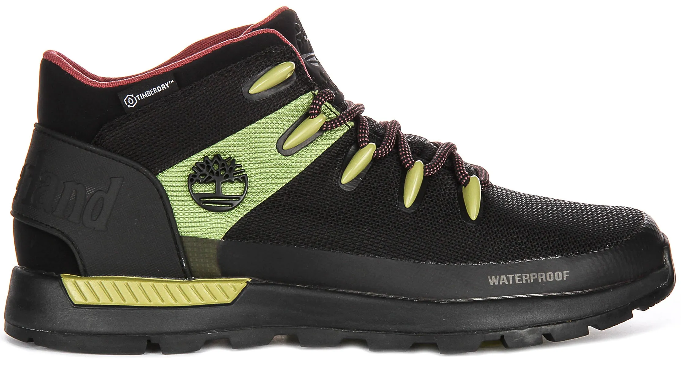 Timberland Sprint Trekker Mid Waterproof A6Crb In Black Green For Men