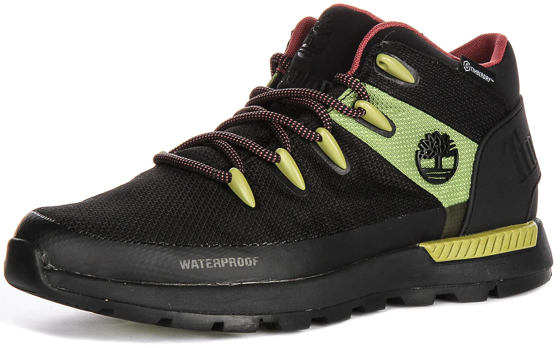 Timberland Sprint Trekker Mid Waterproof A6Crb In Black Green For Men