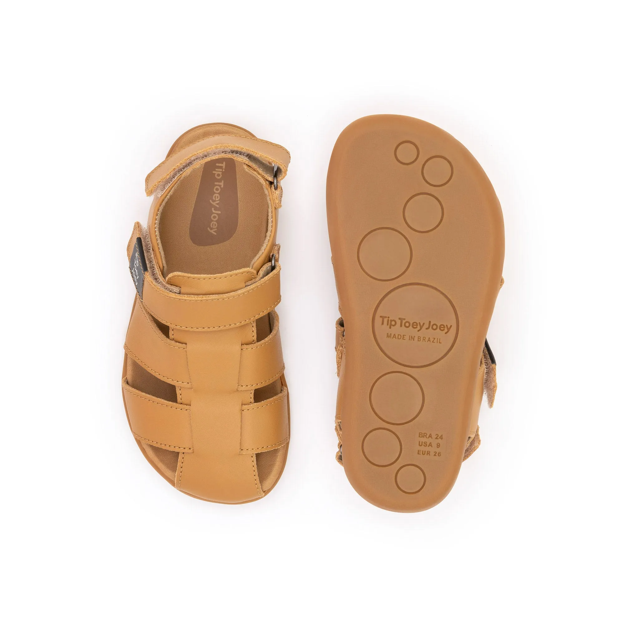 Tip Toey Joey Boy's Sand Sandals - Hay