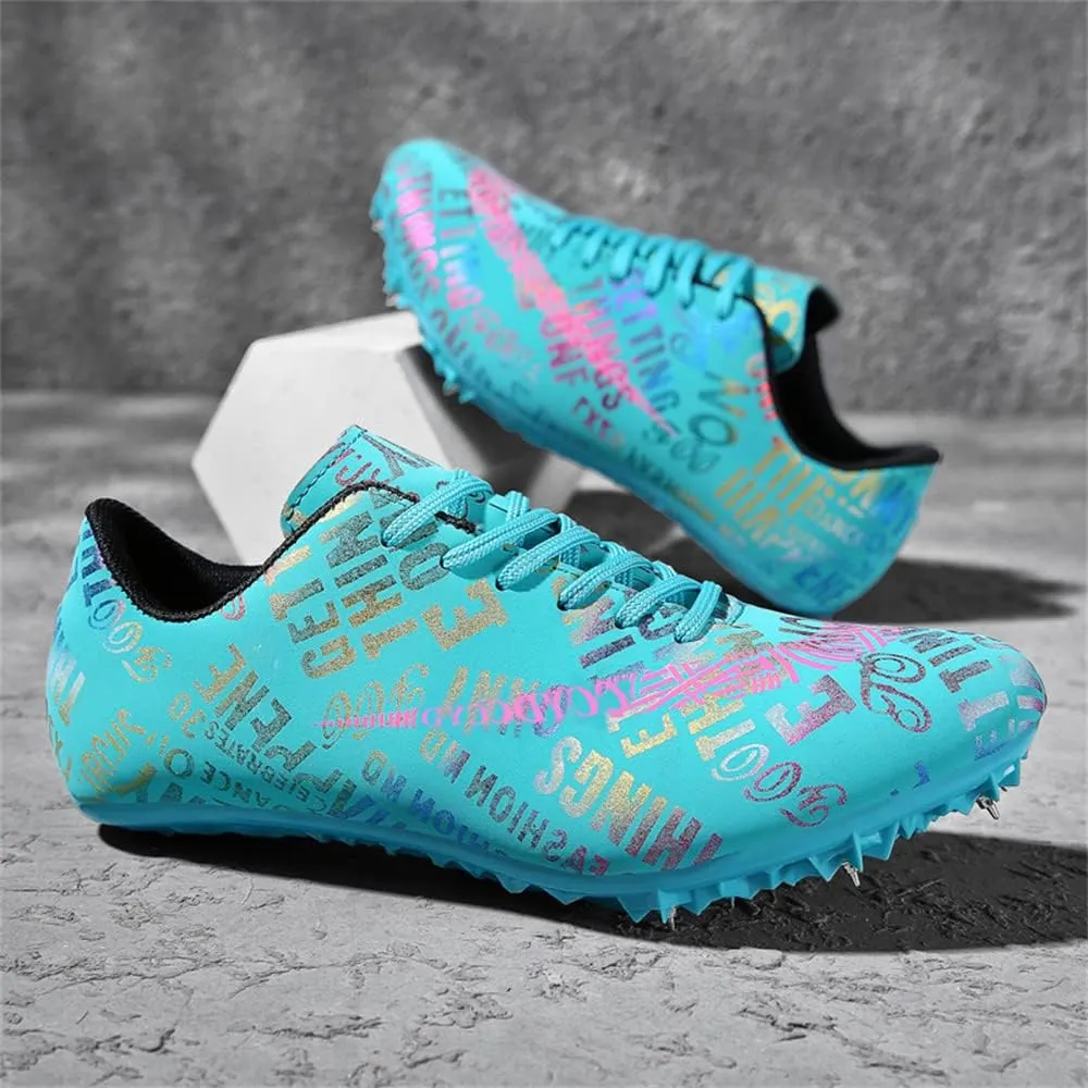 Track and Field Shoes Spikes for Men and Women Long-Distance Running Sports Shoes Sports Sprint Track and Field Competition Spikes for Boys and Girls
