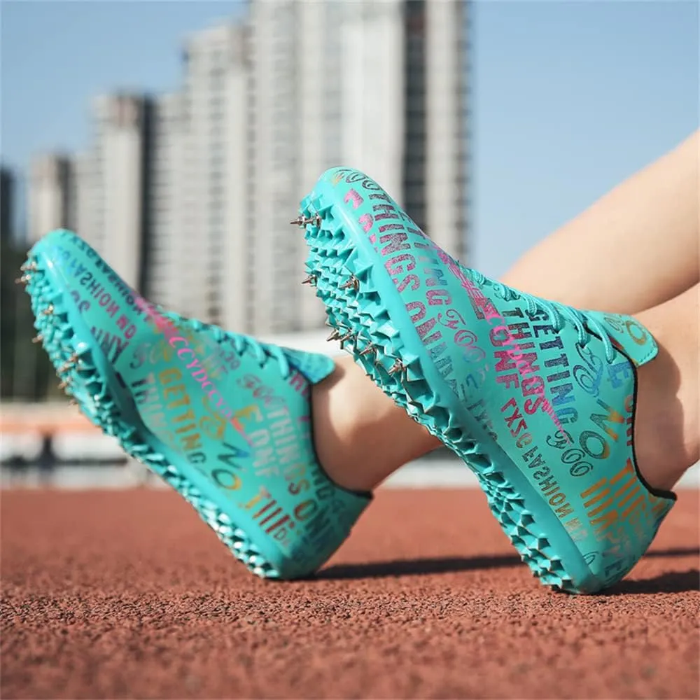 Track and Field Shoes Spikes for Men and Women Long-Distance Running Sports Shoes Sports Sprint Track and Field Competition Spikes for Boys and Girls