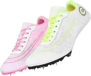 Track and Field Shoes Spikes for Men and Women Long-Distance Running Sports Shoes Sports Sprint Track and Field Competition Spikes for Boys and Girls