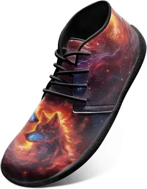 Trail Running Shoes Animal Print Athletic Sneakers for Men Wide Wolf Toe Box Boots Tiger Minimalist Barefoot Shoe