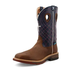 Twisted X Men's CS AT Navy Cross Boot