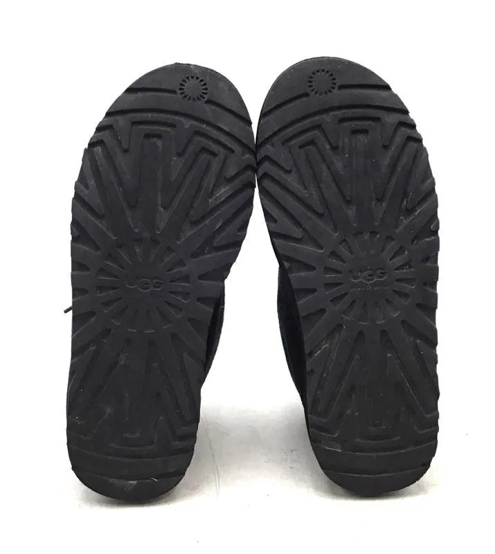 Ugg Men's Black Snow Boots - Size 10