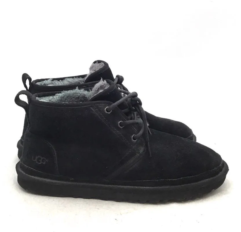 Ugg Men's Black Snow Boots - Size 10