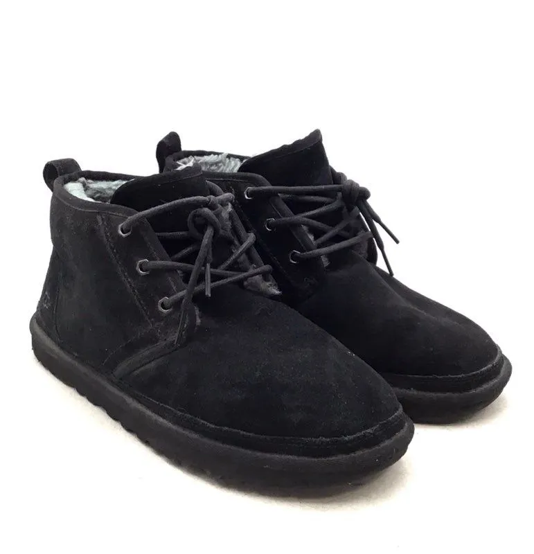 Ugg Men's Black Snow Boots - Size 10