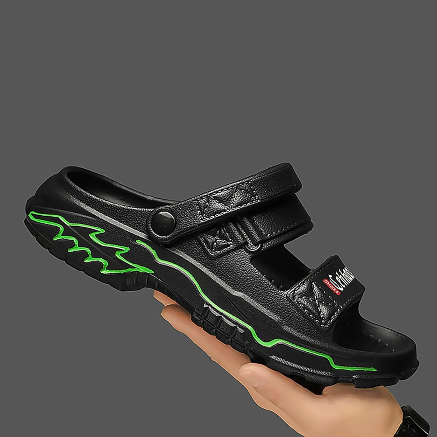 Universal beach sandals, flip flops, anti slip water shoes, oversized hiking shoes