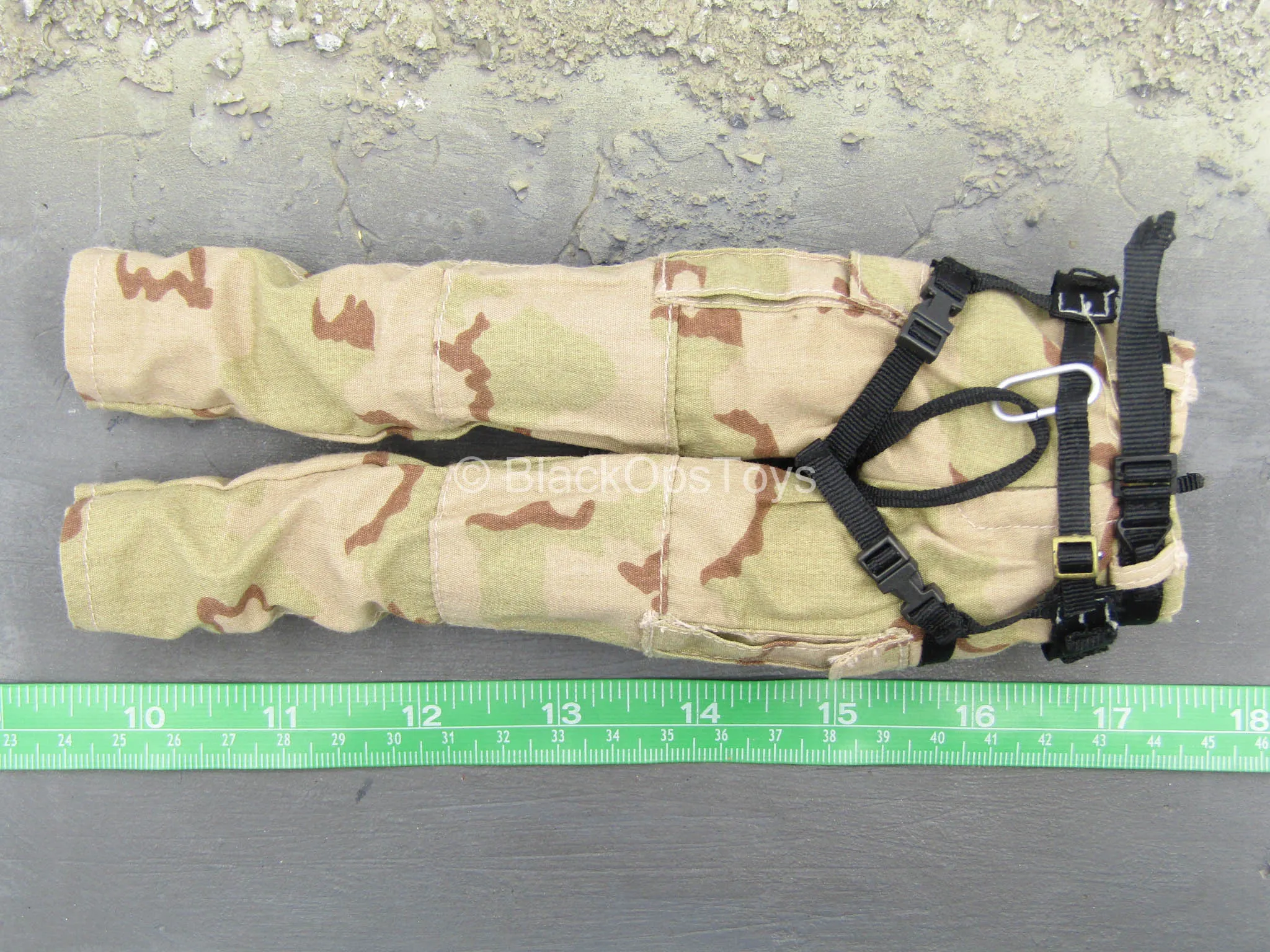 US Army Ranger USAF PJ - 3C Desert Camo Combat Uniform w/Harness