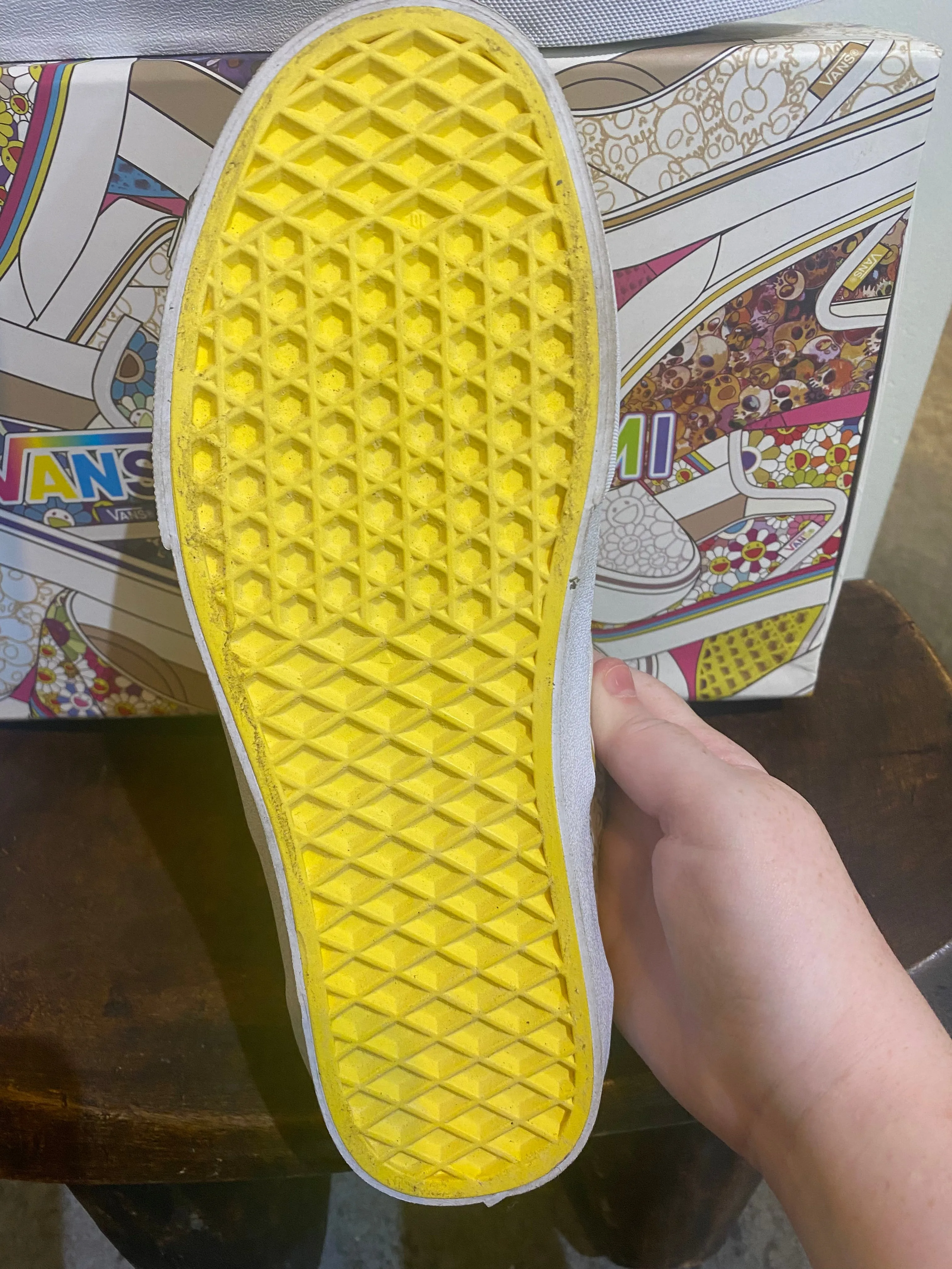 Vans Murakami Gold Line Slip-On Shoes