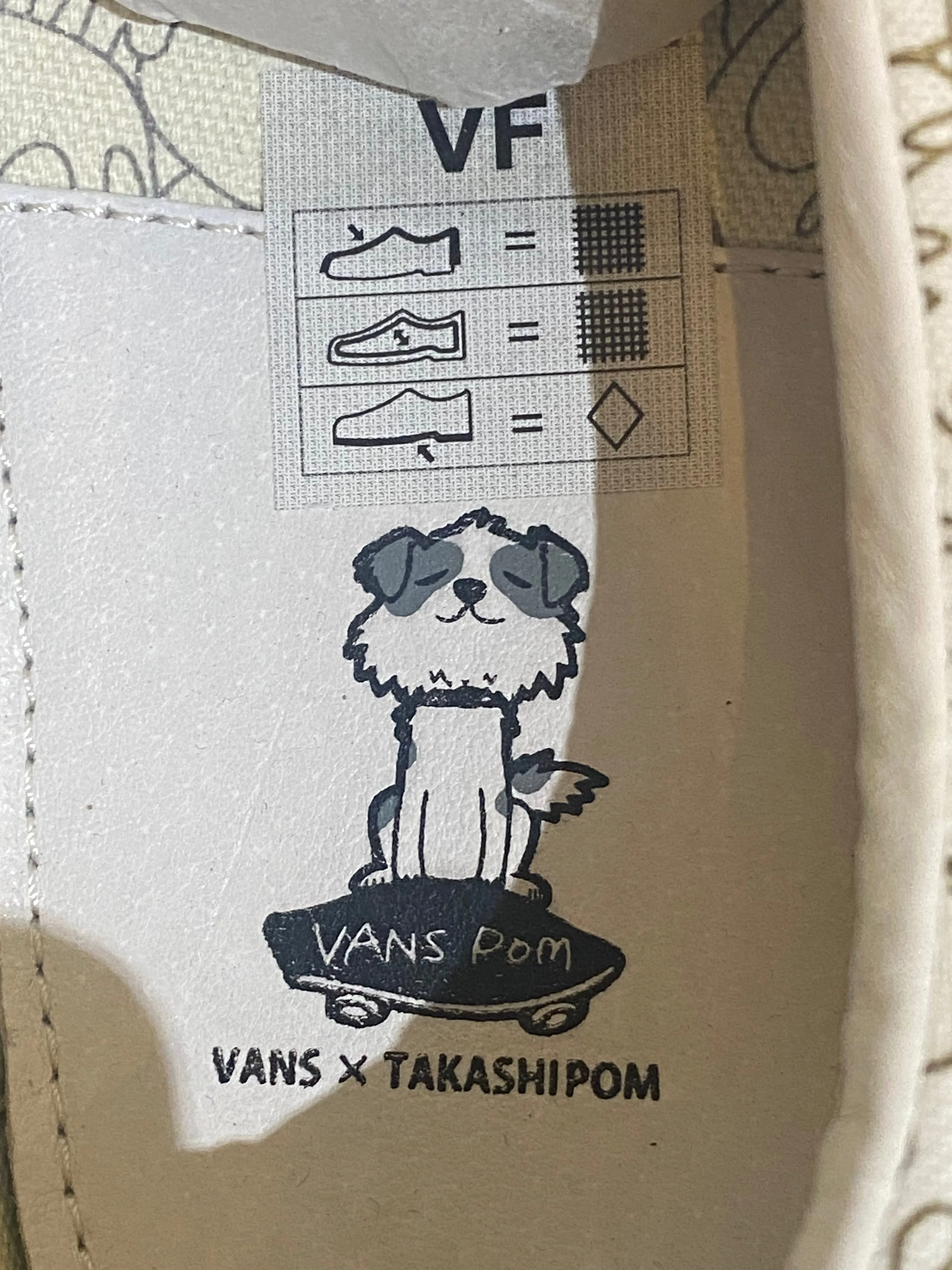 Vans Murakami Gold Line Slip-On Shoes