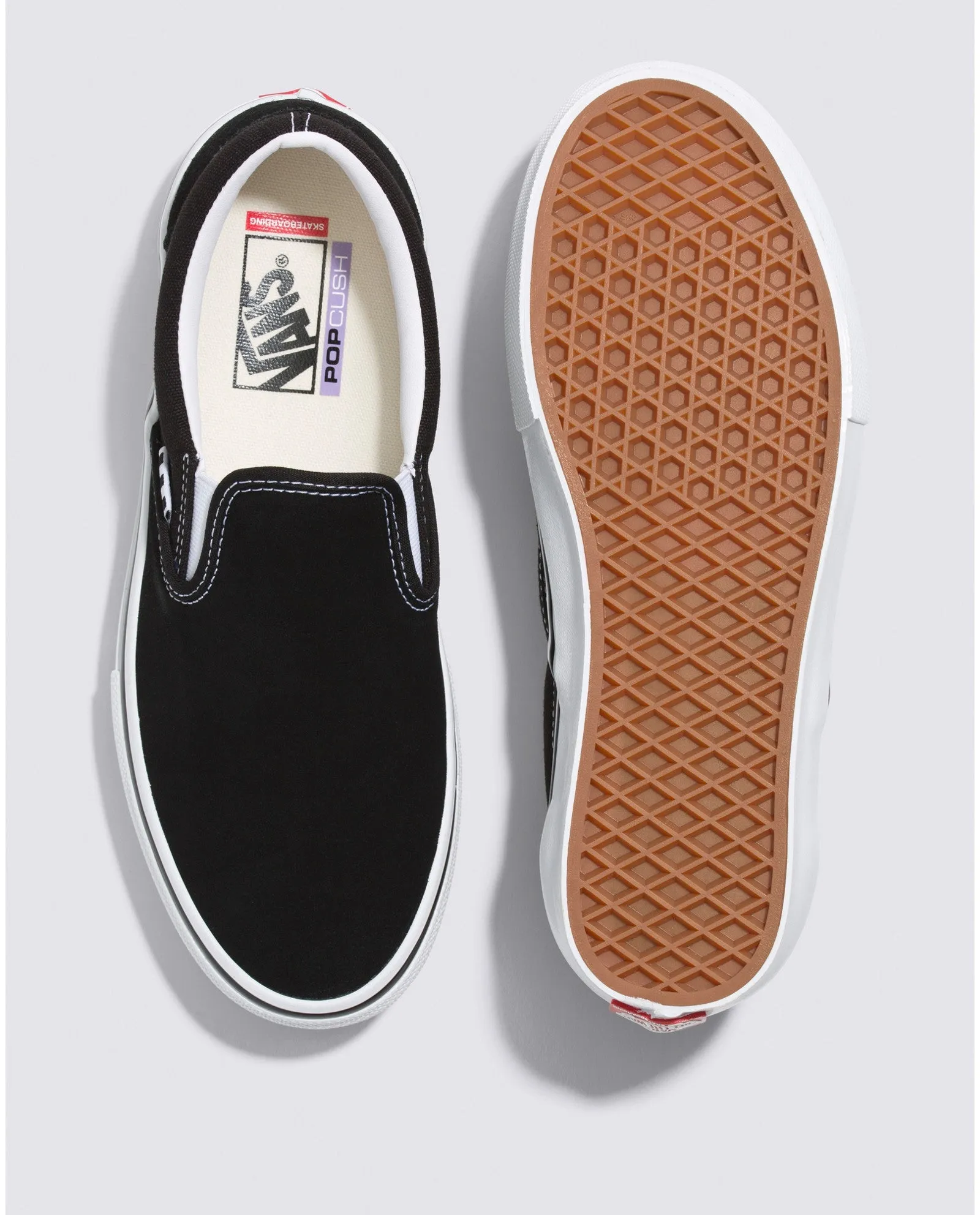 Vans Skate Slip-On Shoe - Black White