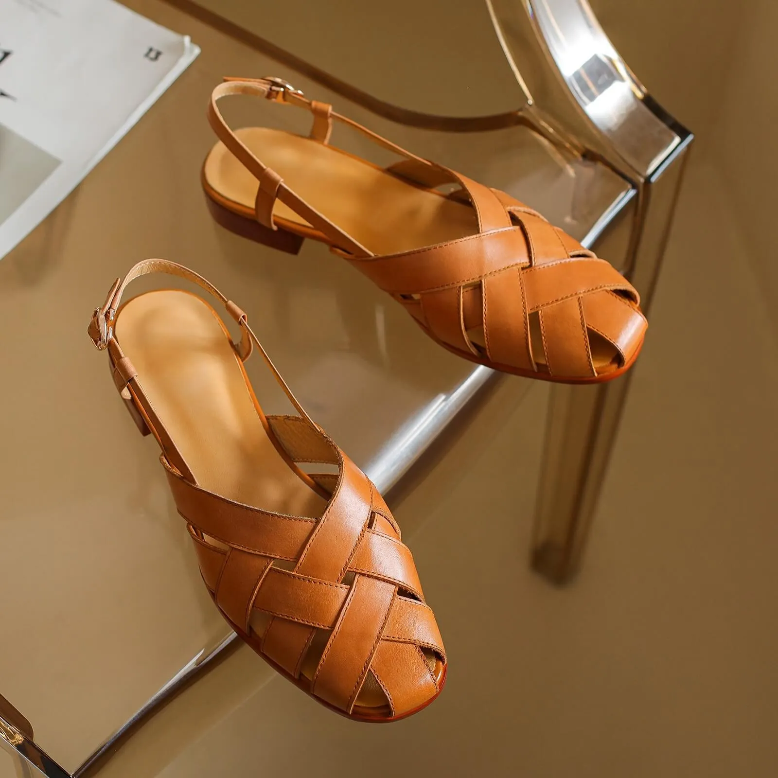 Velda - Fisherman Flat Sandals