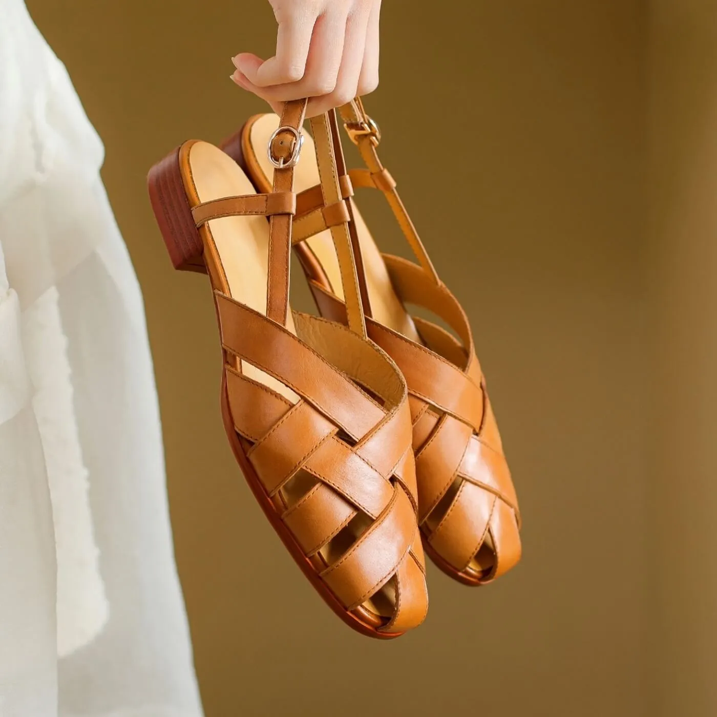 Velda - Fisherman Flat Sandals