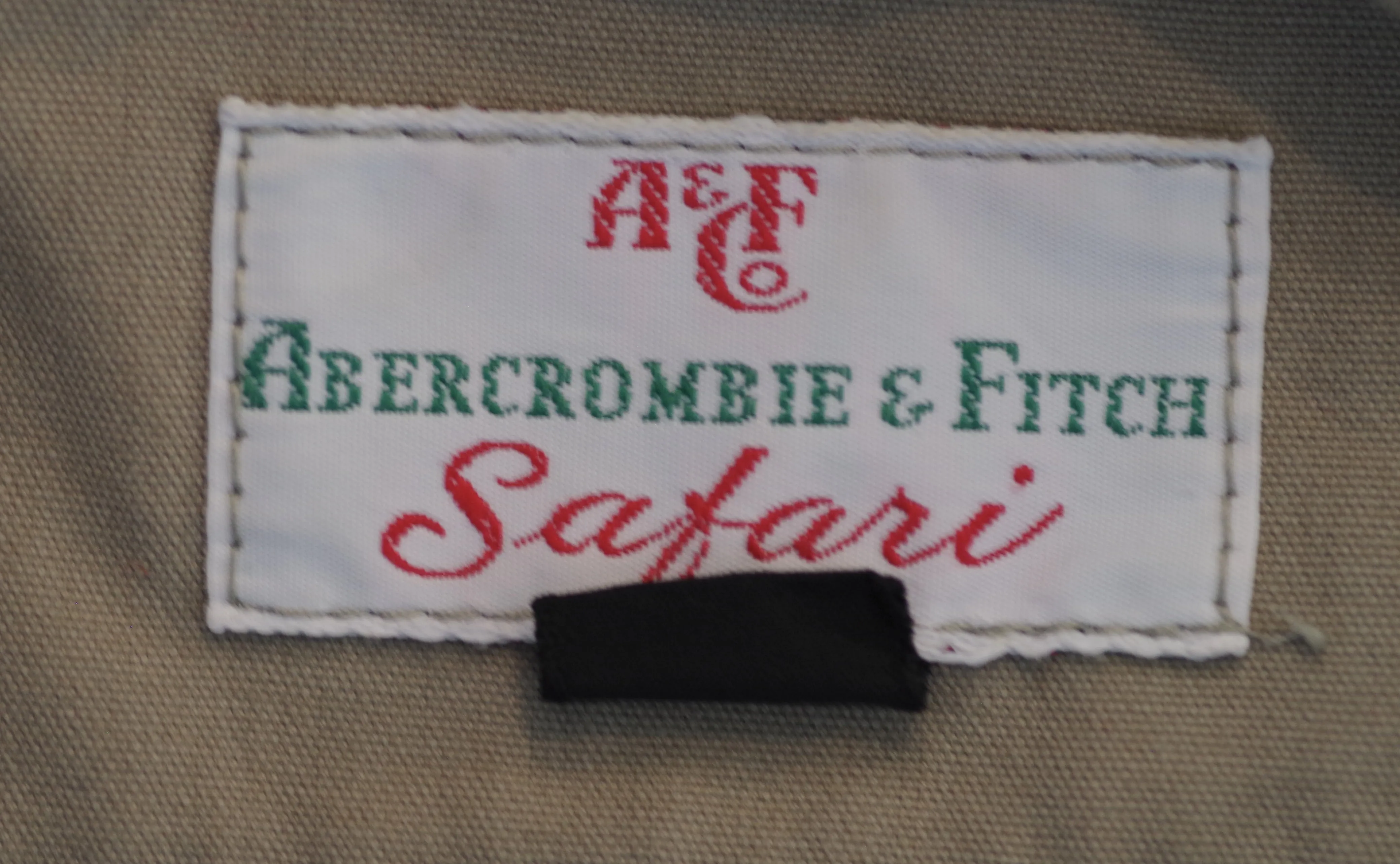 Vintage Abercrombie & Fitch Safari Shirt-Jacket XL