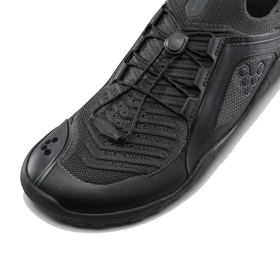 Vivobarefoot - Primus Trail Knit FG - Obsidian/Obsidian - Men's