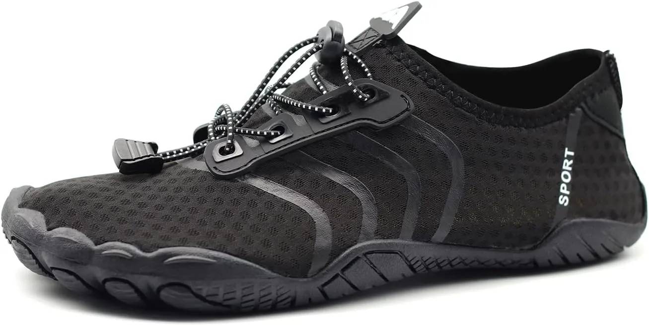Water Shoes for Men Women Quick-Dry Lightweight Barefoot Swim Beach Pool Surf Camping Aqua Rock Climbing Sports Hiking Walking Shoes Socks