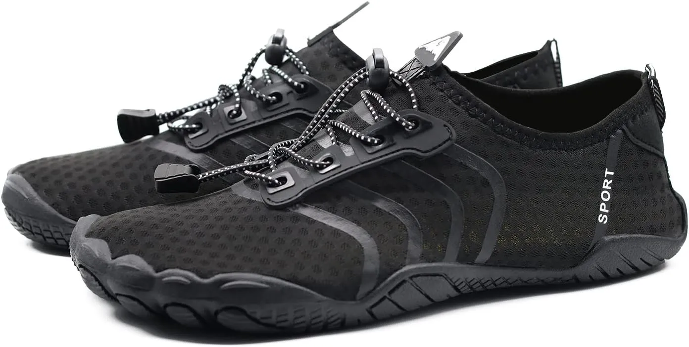 Water Shoes for Men Women Quick-Dry Lightweight Barefoot Swim Beach Pool Surf Camping Aqua Rock Climbing Sports Hiking Walking Shoes Socks