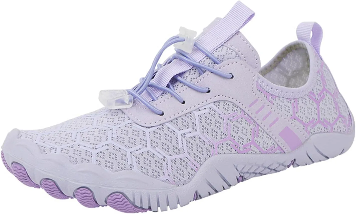 Water Shoes for Women Men,Lightweight Barefoot Quick Dry Hiking Beach Shoes,Non-Slip & Wide Toe Box Surfing Comfortwear,Summer Breathable Barefoot Footwear with Adjustable Strap