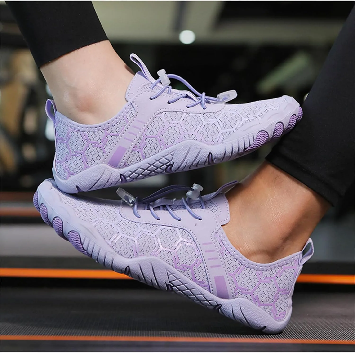 Water Shoes for Women Men,Lightweight Barefoot Quick Dry Hiking Beach Shoes,Non-Slip & Wide Toe Box Surfing Comfortwear,Summer Breathable Barefoot Footwear with Adjustable Strap