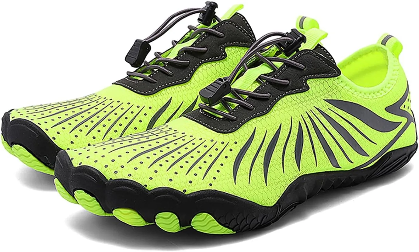 Water Shoes,Aqua Non Slip Swim Shoes Mens Womens Beach Sports Quick-Dry Barefoot for Boating Fishing Diving Surfing Shoe Summer Breathable Gym Fitness Snakers Indoor Comfy Lightweight Sports Shoe