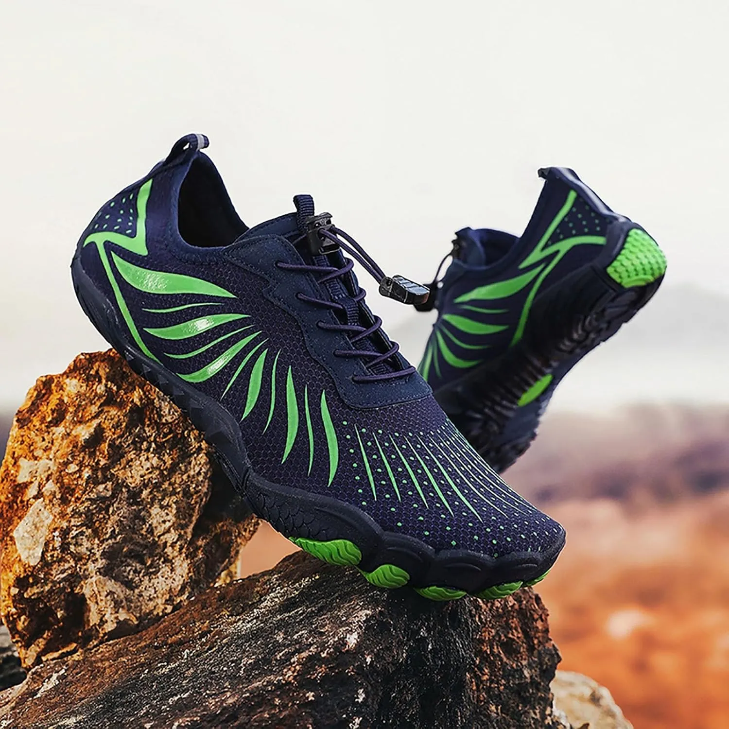 Water Shoes,Aqua Non Slip Swim Shoes Mens Womens Beach Sports Quick-Dry Barefoot for Boating Fishing Diving Surfing Shoe Summer Breathable Gym Fitness Snakers Indoor Comfy Lightweight Sports Shoe