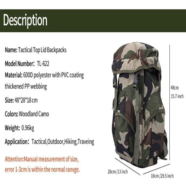 Waterproof Hiking Molle Backpack